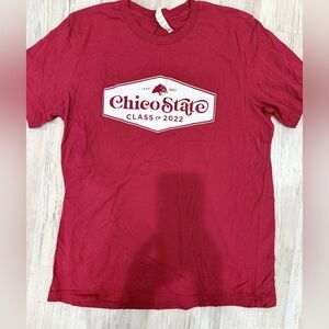 Chico State Maroon Short Sleeve Tee